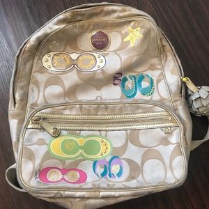 Coach backpack